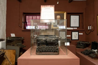 La máquina de escribir Continental con la que Roca redactó el manifiesto.