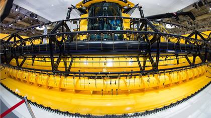 La maquinaria agrícola, en la muestra de Hannover, Alemania