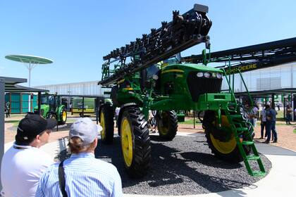 La maquinaria agrícola tuvo un boom de consultas en los primeros días de la muestra