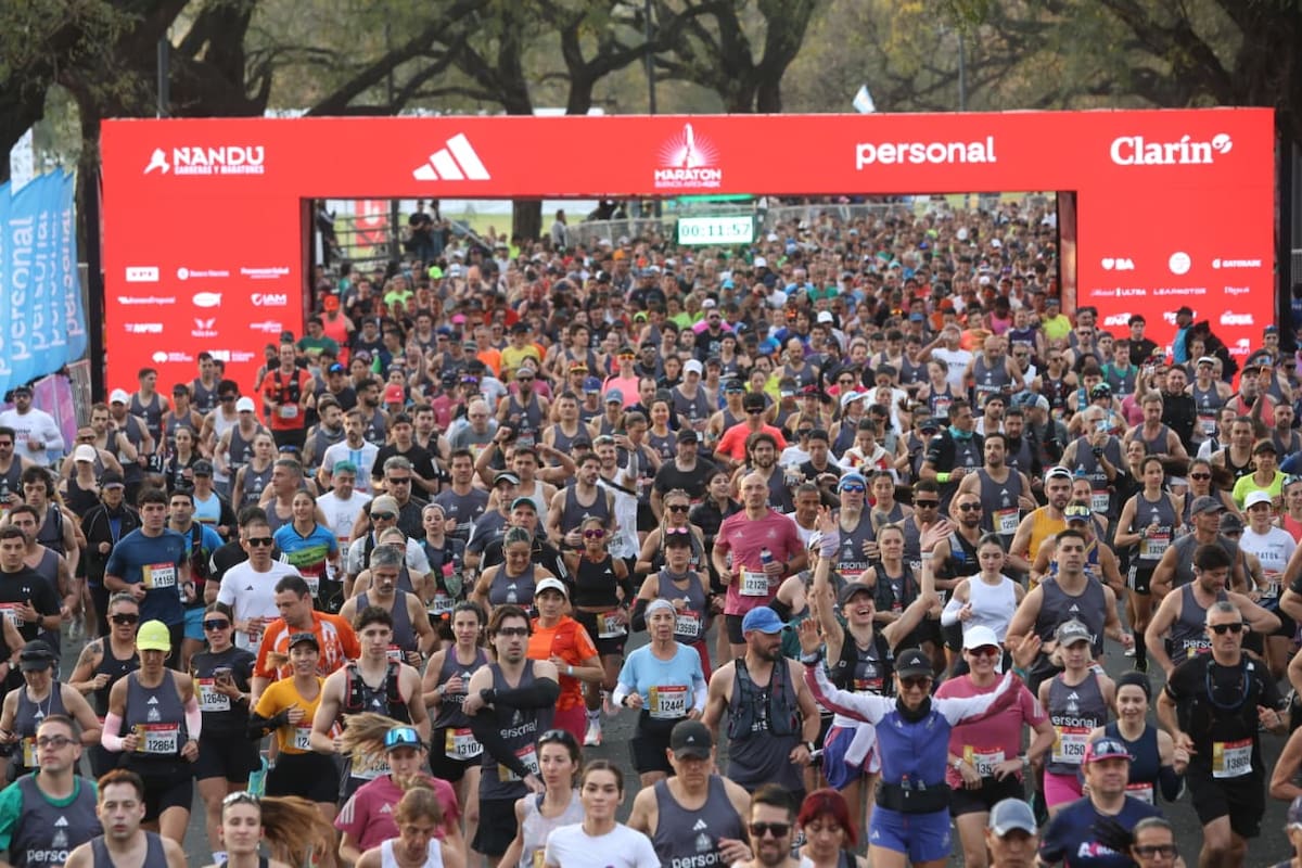 La maratón de Buenos Aires tuvo 16.384 inscriptos, récord para la competencia en la ciudad