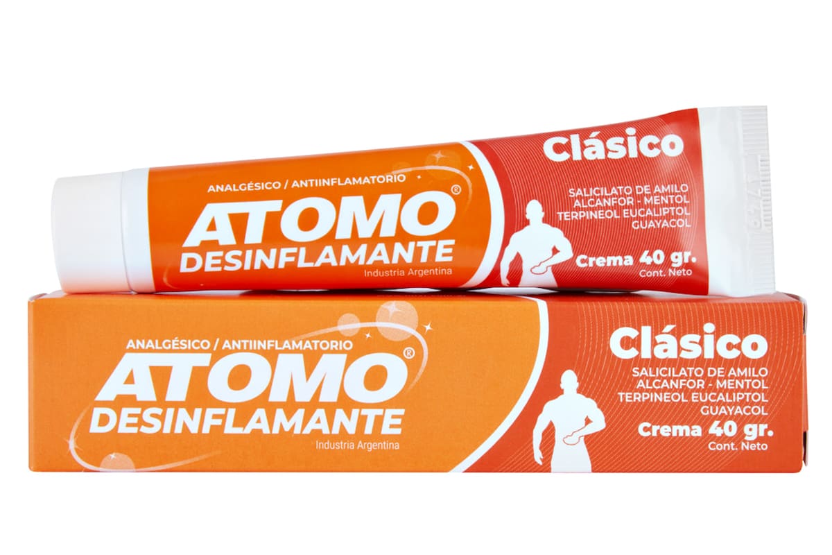 La marca Atomo Desinflamante fue adquirida por el grupo Roemmers