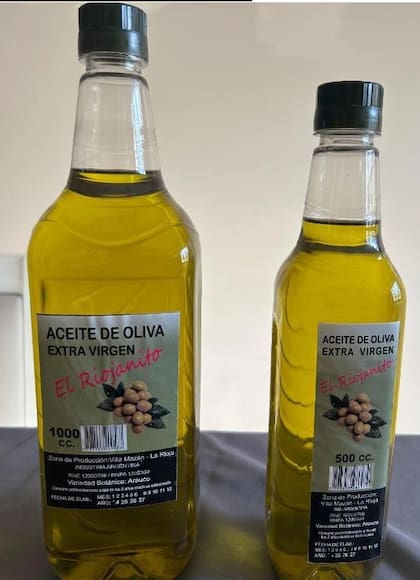 La marca de aceite de oliva El Riojanito