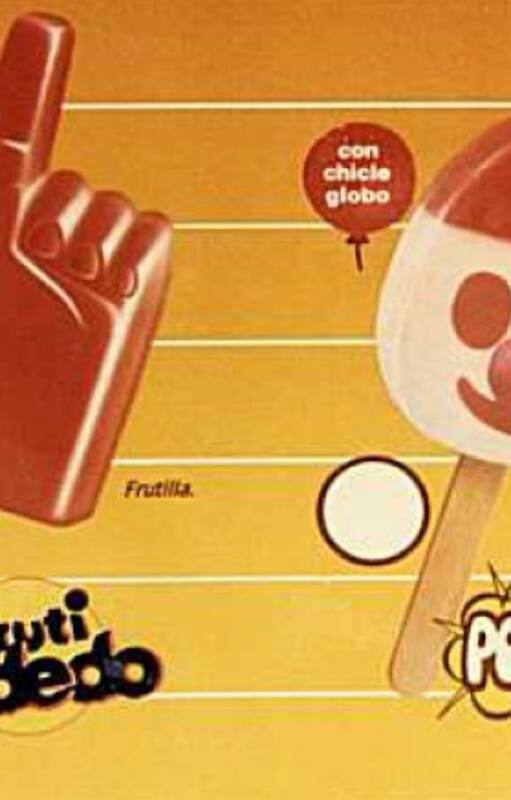 La marca de helados Laponia fue un emblema del producto a nivel nacional; su helado más clásico fue el Patalín de crema de frutilla