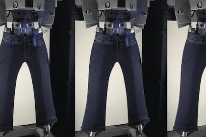 La marca de indumentaria creó un robot para hacer más fácil y eficiente la producción de sus pantalones; la tecnología además permite acortar radicalmente el tiempo que se tarda en llevar un nuevo diseño al mercado reduciendo los desperdicios