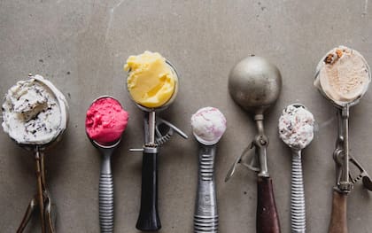 La marca hace helados "estacionales", cuando está la fruta fabrican.