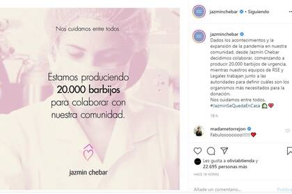 La marca local se sumó a una iniciativa que ya han tenido otros diseñadores internacionales como Christian Siriano