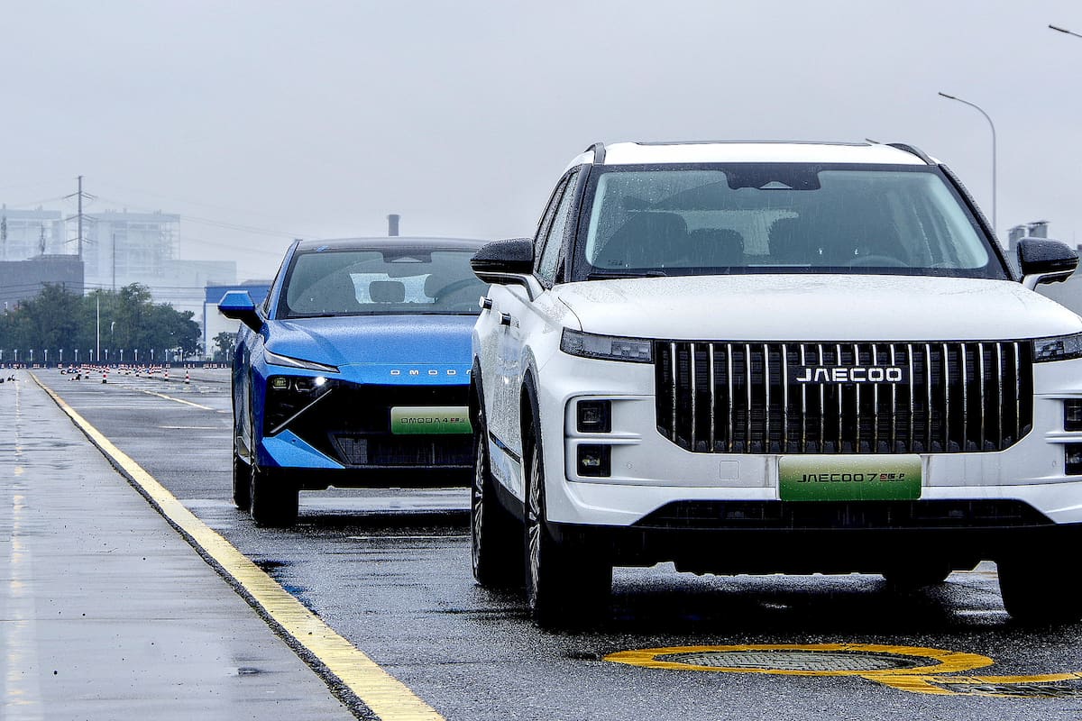 La marca se presentó en la Argentina en Expo Auto Chino