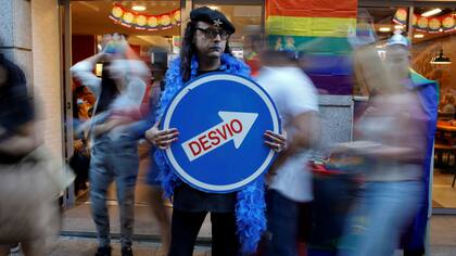 La marcha del orgullo gay en Madrid