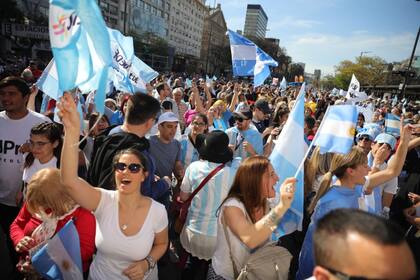 La Marcha del Sí se Puede en el Obelisco