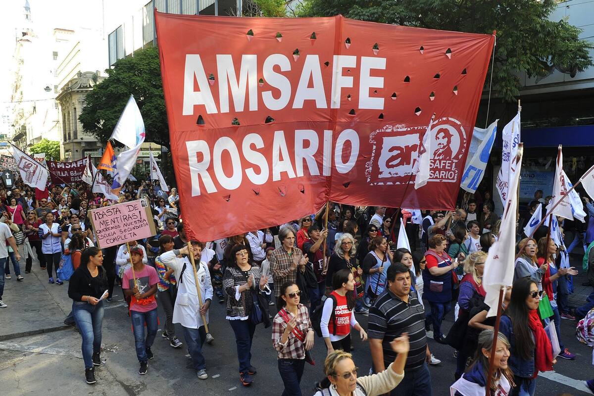La marcha en Rosario