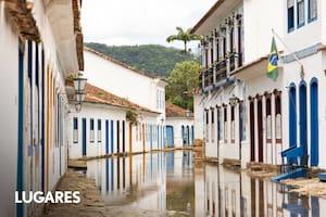 La marea hace a la belleza de Paraty.