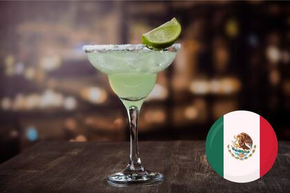 La margarita es un cóctel que hace referencia a México y fue creado en el norte del país (Canva)