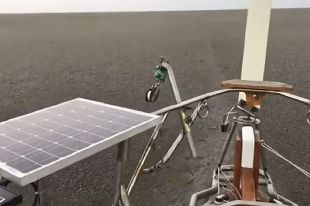 La masa flotante que llegó a tener la dimensión de dos islas de Manhattan fue producida por la erupción de un volcán conocido simplemente como F