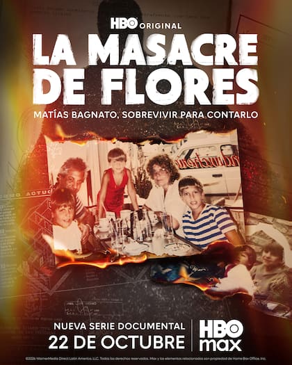 La masacre de Flores estará disponible el 22 de octubre en la plataforma HBO Max