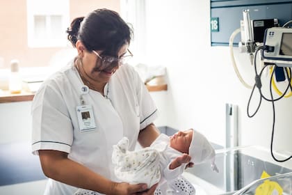 La maternidad de Mater Dei actual (Foto: Irene Robert - Gentileza Sanatorio Mater Dei)