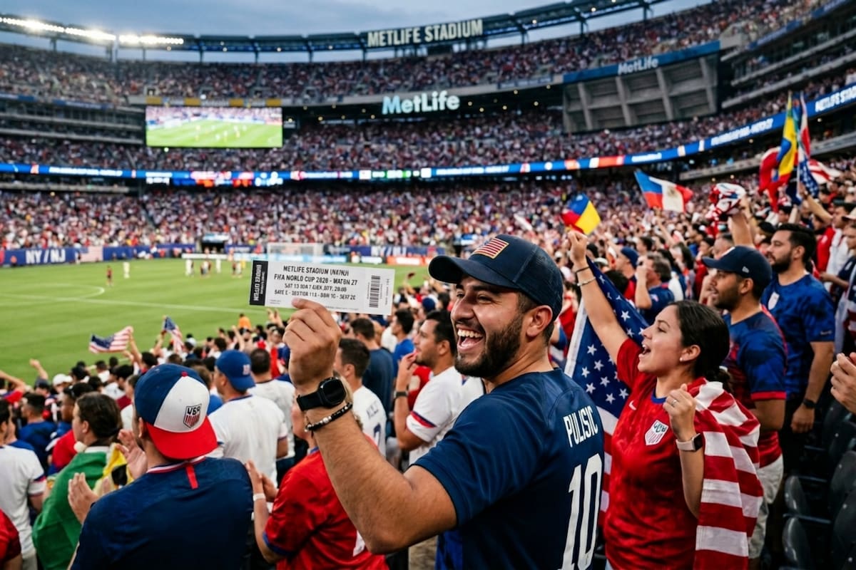 La mayor parte de las entradas gratuitas al Mundial 2026 serán distribuidas a través de Choose New Jersey