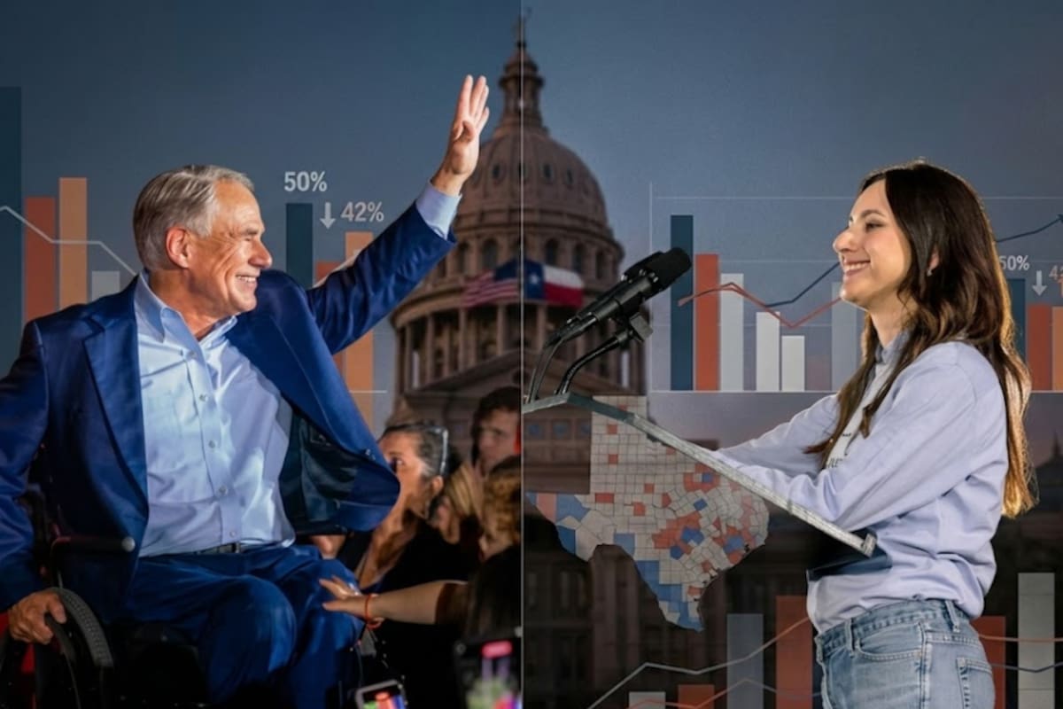 La mayoría de las encuestas en Texas dan como ganador a Abbott vs. Hinojosa