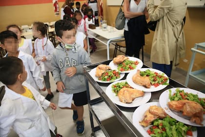 La mayoría de las escuelas inspeccionadas no contaban con el cuaderno de menú