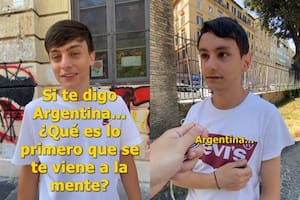 La mayoría de los consultados hizo hincapié en el fútbol y la comida de la Argentina