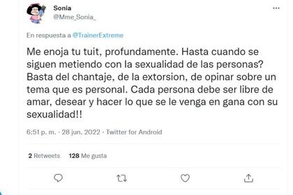 La mayoría de los mensajes de los tuiteros hacia Sergio manifestaron apoyo y cariño