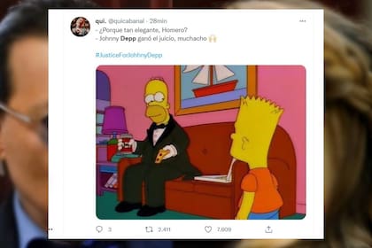 La mayoría de los mensajes en las redes sociales celebraron el fallo de la justicia de los Estados Unidos en favor de Johnny Depp