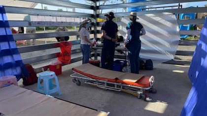 La mayoría de los pacientes atendidos eran haitianos, venezolanos y cubanos