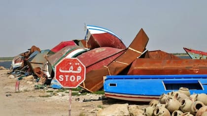 La mayoría de los pescadores de Sfax han vendido sus barcos por grandes sumas de dinero a traficantes de personas