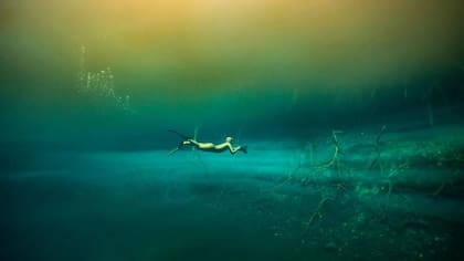 La mayoría de los viajeros que visitan los cenotes pasan el día explorando las cuevas y nadando.