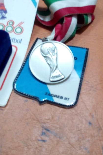 La medalla del segundo puesto..., esa ubicación tantas veces despreciada por Bilardo; para Mariani, llegar a la final fue un mérito inmenso