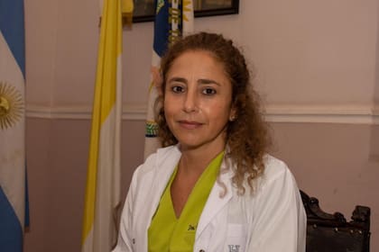 La médica Ana Otero, directora del Hospital San Roque