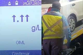 Le hicieron un test de alcoholemia y superó el máximo de medición posible