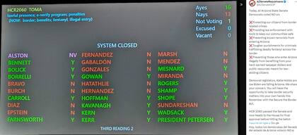 La medida avanzó este miércoles luego de una cerrada votación en el Senado de Arizona