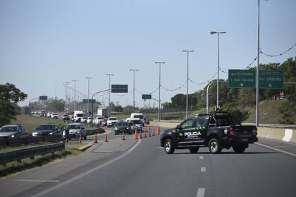 La medida de fuerza generó un caos para la circulación en las inmediaciones del puerto