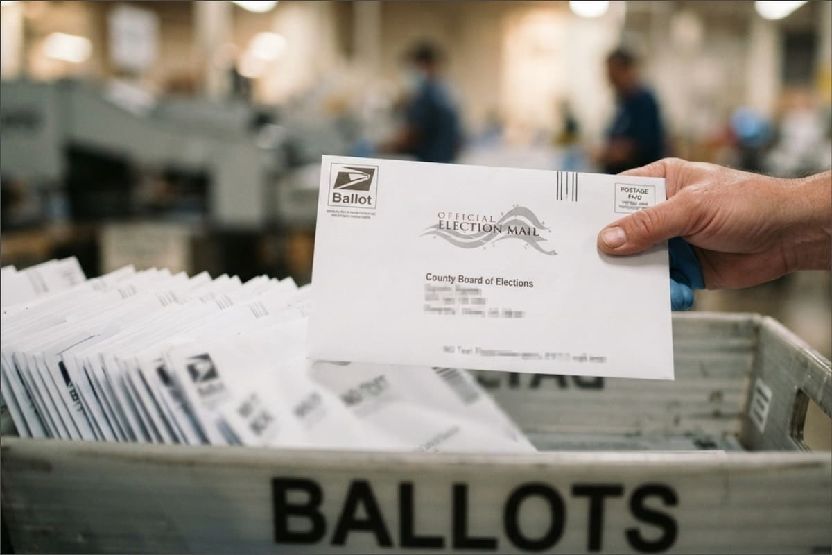 La medida de la administración Trump sobre el voto por correo exigiría a los estados que presenten una lista de votantes elegibles