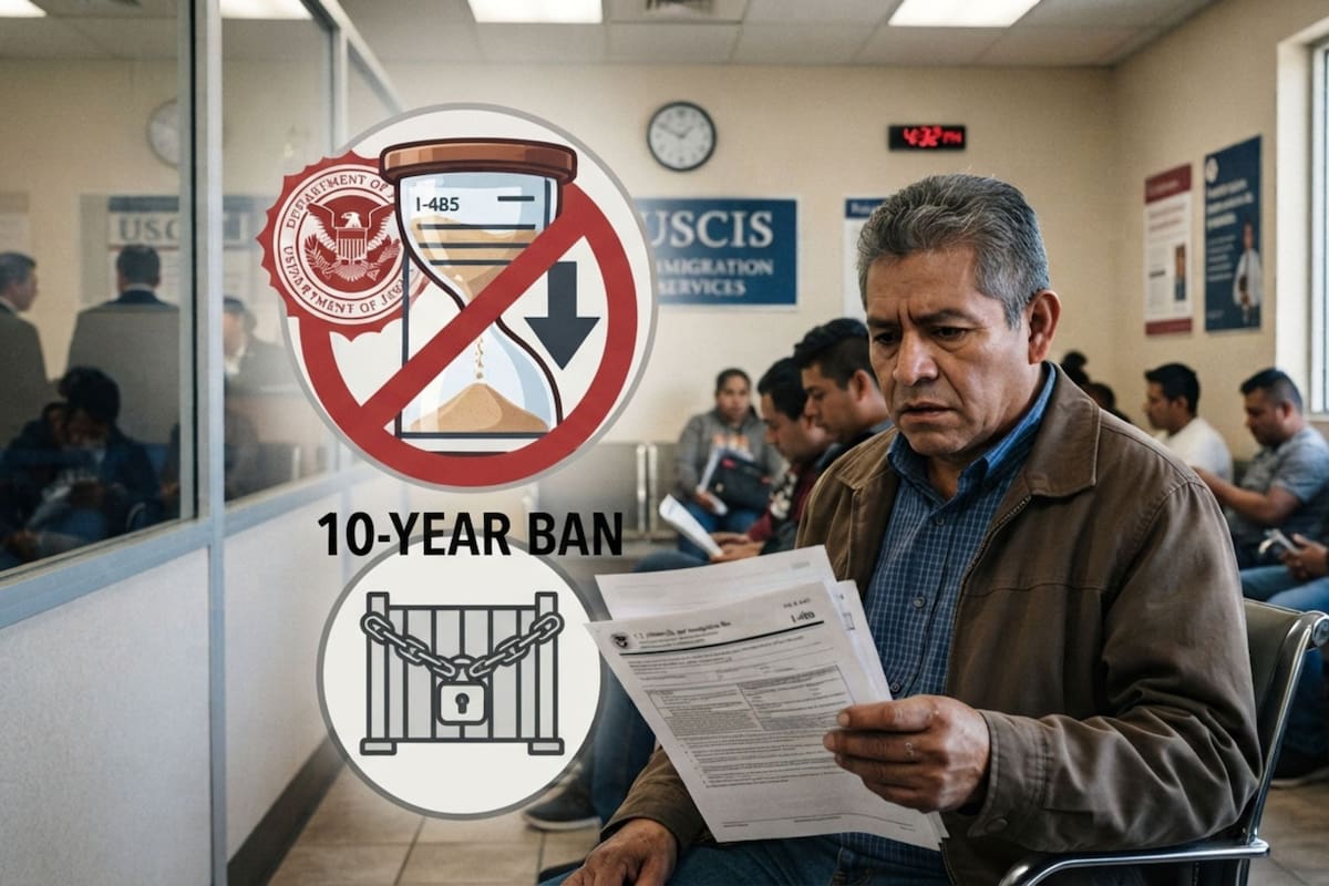 La medida impacta a los beneficiarios del DACA, TPS y personas con trámites pendientes de ajuste de estatus que utilicen este permiso para viajar