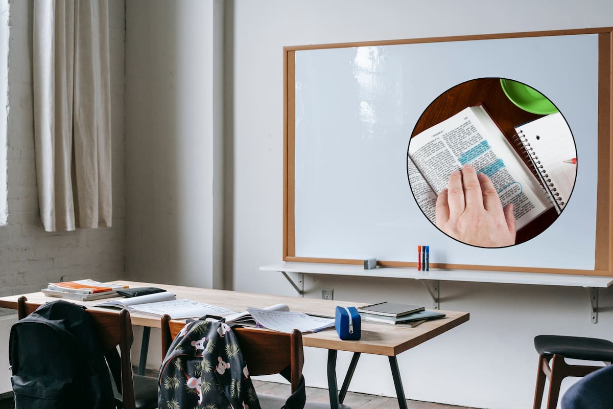 La medida propone que las lecciones basadas en la Biblia se impartan desde el kindergarten hasta el quinto grado, especialmente en las áreas de lectura y lenguaje