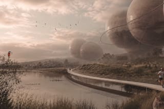 Sorprendentes proyectos para habitar el mundo se exponen en la Bienal de Arquitectura