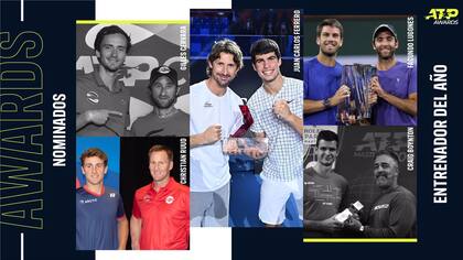 La mención para Facundo Lugones, entrenador de Cameron Norrie.