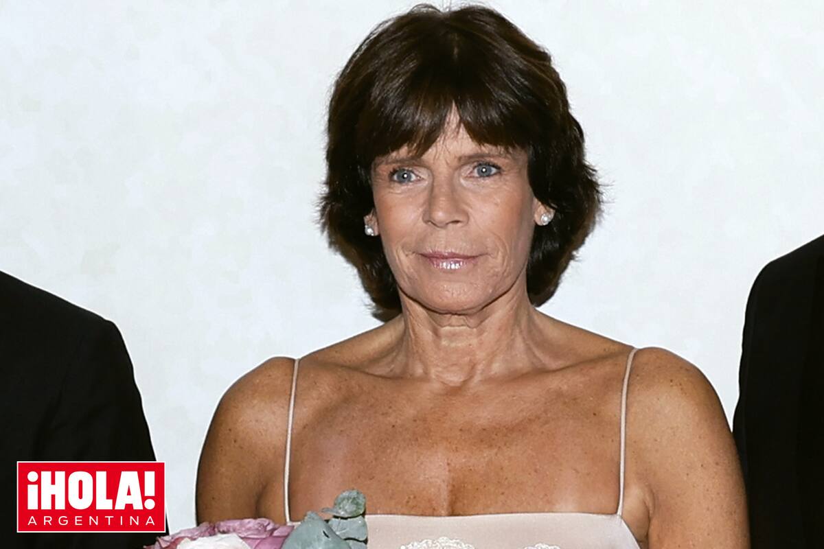 La menor de los hermanos Grimaldi fue la figura central de esta velada, que se realizó en el Atrio del Casino de Montecarlo.