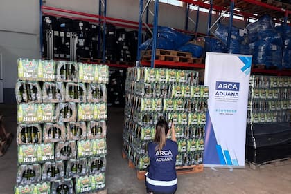 La mercadería secuestrada