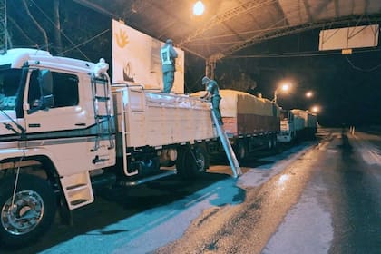 La mercadería no tenía la documentación respaldatoria para su traslado