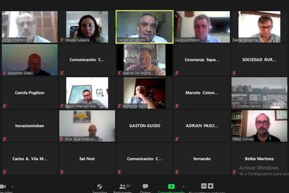 La Mesa de Enlace dio una conferencia virtual en la que hicieron una autocrítica sobre su gestión y apuntaron contra el Gobierno