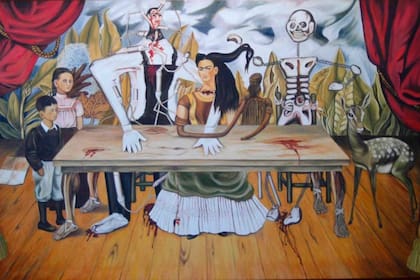 La mesa herida, de Frida Kahlo