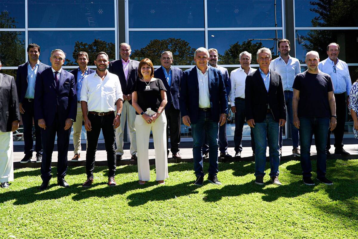 La mesa nacional de Juntos por el Cambio