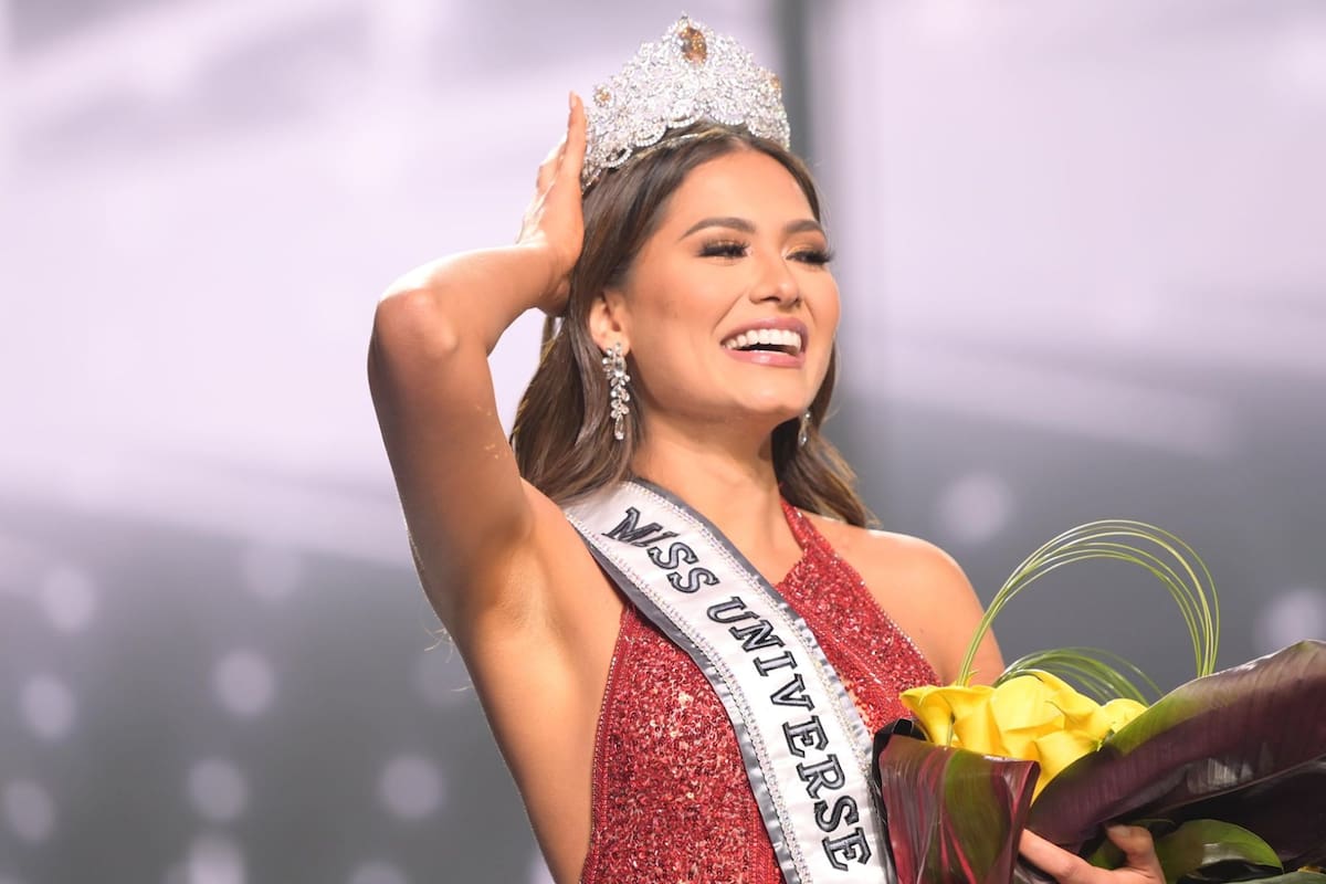 La mexicana Andrea Meza fue coronada como Miss Universo 2020 (Facebook/Andrea Meza)
