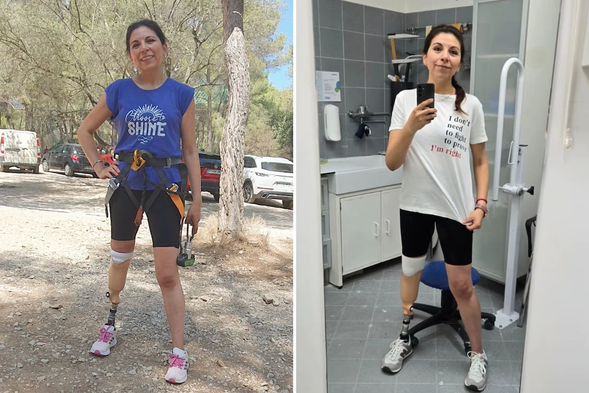 La mexicana, Delia Santibañez, fue elegida para llevar la antorcha olímpica durante el relevo que se hace por todo Francia