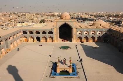 La Mezquita del Viernes (Masjed-e Jāmé) data del año 841