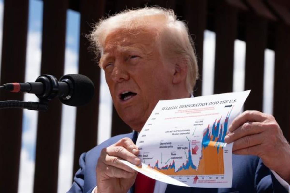 La migración fue el principal tema de campaña de Donald Trump