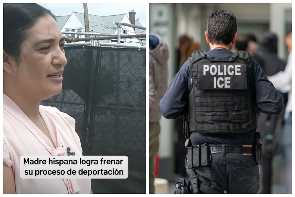 La migrante logró frenar su deportación gracias a un recurso legal