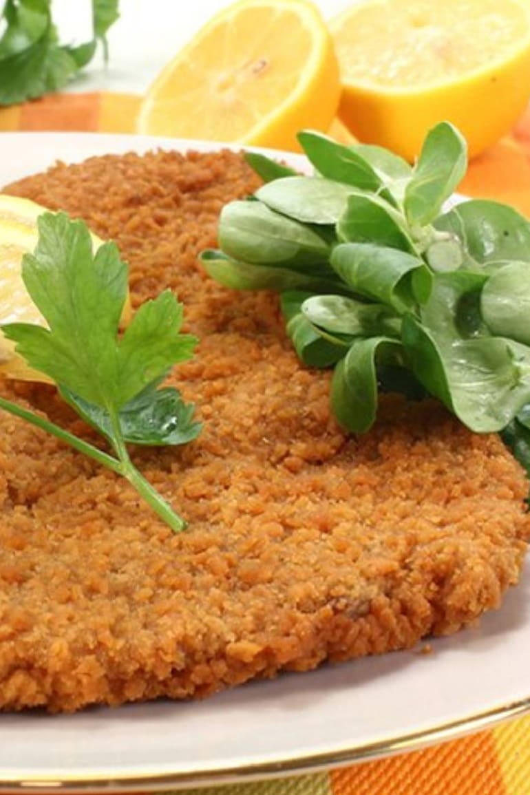 La milanesa fue descripta como carne empanada.